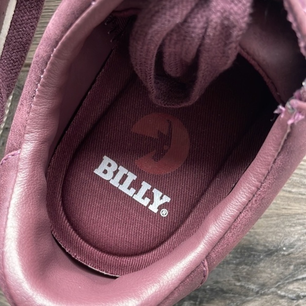 NWT Billy shoes size 6 wine colored Lace up zip up Loafer - Picture 4 of 6